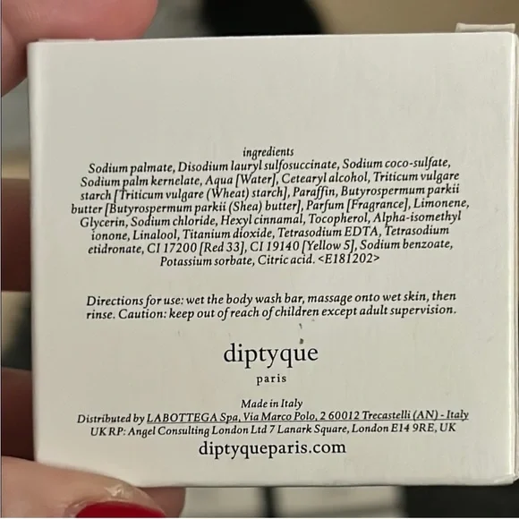 Diptyque 34 Boulevard Saint Germain Lot Of Five Soaps - Picture 3 of 4